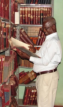 Thomas Aning - achivist